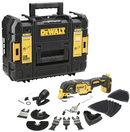 DEWALT 18 V XR bürstenloses Oszillationswerkzeug, einziges Werkzeug in T-STAK, DCS355NT-XJ