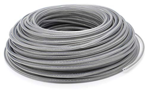 Universal-Faden, Trimmerschnur, aus Stahl, 3,0 mm, robuster Stahldraht für Rasenmäher, Gartenarbeit