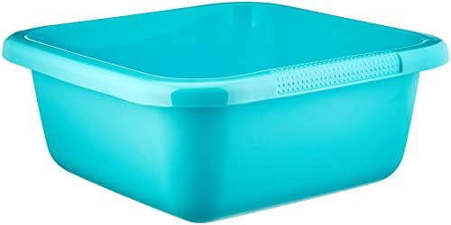 Curver 228030 Schüssel viereckig 6 L Kunststoff türkis 29 x 29 x 12 cm