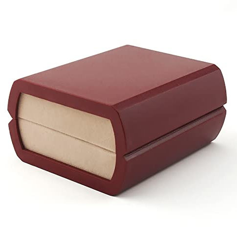 Stackers-Schmuckkästchen, Herren-Schmuckkästchen, Manschettenknopf-Box im Buchstil, Manschettenknopf-Box, Manschettenknopf-Box, Manschettenknöpfe, Krawattenklammer-Box for Hochzeitsgeschäft (Farbe: No