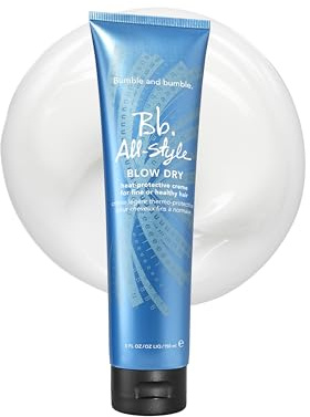 Bumble and bumble. All-Style Blow Dry Heat Protective Styling Cream |Hitzeschutz mit Anti-Frizz + verleiht Glanz | Welliges, glattes Haar