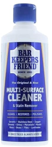 Bar Keepers Friend Universal-Reinigungsmittel für Oberflächen und Fleckenentferner, 250 g