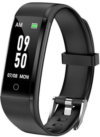 GRV Schrittzähler Uhr Ohne Bluetooth/Ohne Handy für Damen Herren Senioren Kinder,Fitness Tracker Fitnessuhr mit Schrittzähler Kalorienzähler,Schlafüberwachung Aktivitätstracker für Gehen Laufen