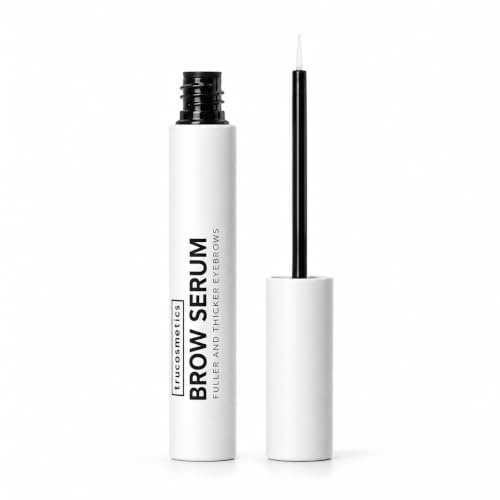 trucosmetics BROW SERUM – Augenbrauenserum für dichtere & vollere Brauen | Augenbrauen Serum mit Hyaluron, Biotin & Koffein – ideal nach Browlifting - dermatologisch getestet – Made in Germany