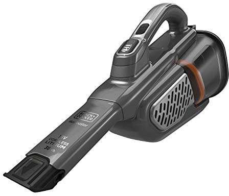 BLACK+DECKER Handstaubsauger Akku Dustbuster Handsauger 36 Wh / 18 V (mit Cyclonic Action & Zwei Saugstufen, integrierte ausziehbare Fugendüse, inkl. Ladekabel) BHHV520JF-QW