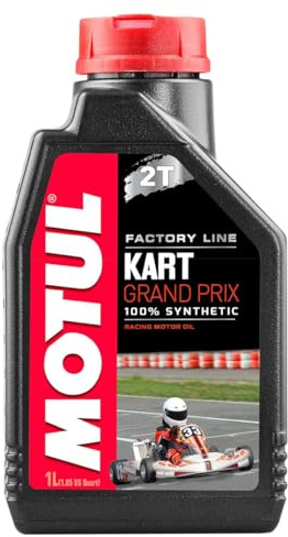 Motul 105884 Kart Grand Prix 2T 1Liter Brown