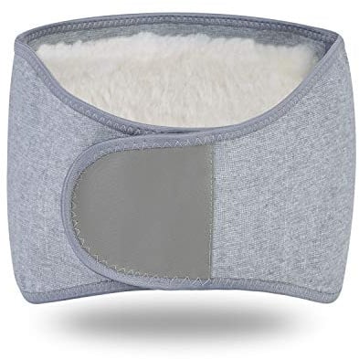 ITODA Rückenwärmer Wärmeschutz Gürtel Unisex Wärmegürtel Damen Wärmekissen Bauchwärmer mit Klettverschluss Nierenwärmer Nierenschutz Taillengürtel