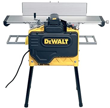 Dewalt 260 mm Abricht- und Dickenhobel D27300 (2.100 Watt, max. Dickenhobelmass 160 mm, exakte Einstellung der Spanabnahme, hochwertige Alu-Druckguss-Konstruktion, großer Abrichttisch, Staubabsaugung)
