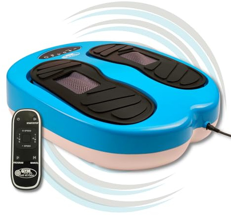GYMFORM fußmassagegerät Leg Action (Platinum), fussmassagegerät elektrisch, fussmassagegerät durchblutung mit 10 Programmen, Wellness für die Füße, Entspannend für den Körper