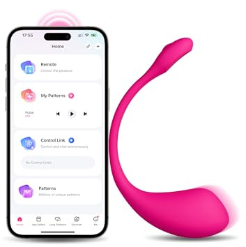 Lovense Lush 2 G-Punkt-Vibration für Frauen, Tragbare Vibration mit Bluetooth-Fernsteuerung, 1000+ Modi, Wasserdicht IPX7, Diskret & Leise, Sexspielzeug für Frauen Solo & Paare