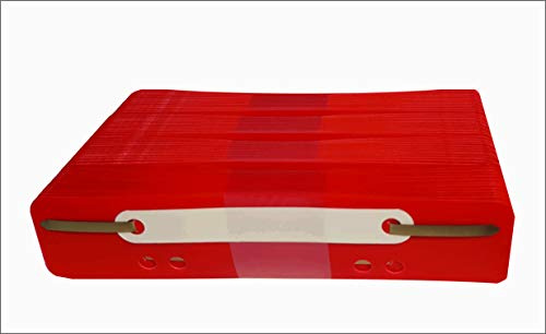 Keine Marke 2011000312 Heftstreifen Aus Pp rot