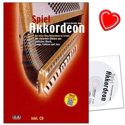 AMA Accord©on Accord©on – Musik mit CD von Peter Michael Haas – mit einfacher Musik und jüdischer Musik, Tango, Folklore und Jazz von Note Pince