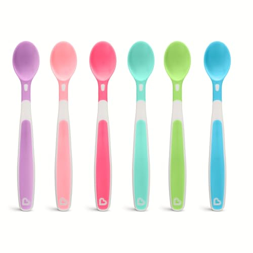 Munchkin Soft Tip Infant Spoons, Pack of 6