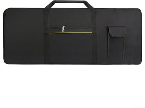 Hasaller Keyboard-Tasche, 61 Tasten, Instrumenten-Pi-Ano-Schutzhülle, professionelle Abdeckung, Aufbewahrung, dicke gepolsterte Hülle, tragbare elektronische Orgel, wasserdicht, An-ti-Shock-Tasche für
