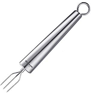 Westmark Pellkartoffelgabel mit 3 Zinken, Länge: 17,3 cm, Rostfreier Edelstahl, Glory, Silber, 18142270