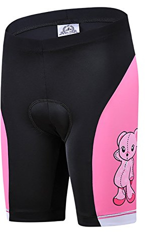 LSHEL Fahrradtrikot für Kinder, kurzärmlig, Cartoon, Rennrad, Mountainbike, Radhose für Mädchen und Jungen, atmungsaktiv