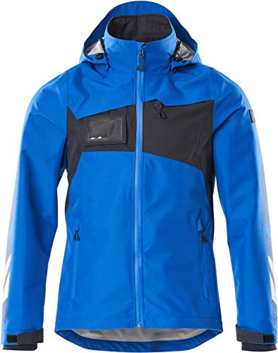 MASCOT Accelerate Jacke, starr, Unisex, Azurblau/Schwarzblau 91010, Medium