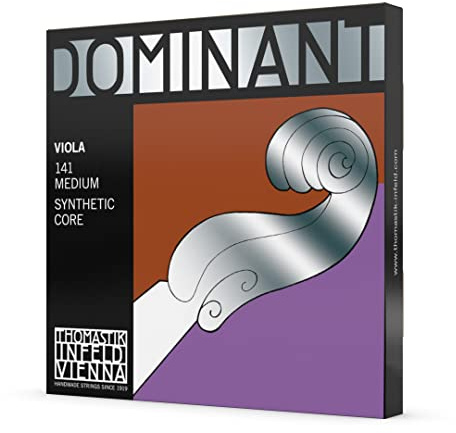 Thomastik-Infeld - Dominant 141-4-Saitensatz - Viola - D Alu 4/4 - Mittel - Spannung 20,7kg,0/45.6lbs