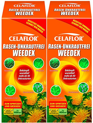 Celaflor Rasen Unkrautfrei Weedex 2 x 400 ml