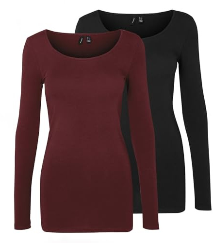 VERO MODA Female Top VMMAXI 2-Pack T-Shirt | Top