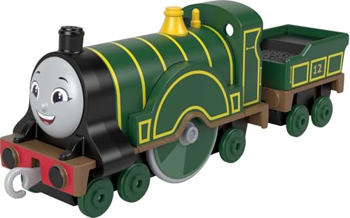 Thomas & Friends Lok Emily, Spielzeuglok, Die-Cast-Metall-Spielzeug zum Schieben für Kinder ab 3 Jahren, HHN53