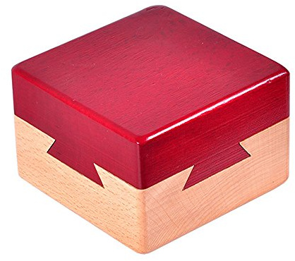 Wood Magic Puzzle Brain Teaser Lock Box für Intelligence Games