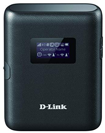 D-Link DWR-933 LTE Kat.6 Mobile Hotspot (AC1200 Dualband, 4G LTE mit bis zu 300 Mbit/s Downloadgeschwindigkeit, 3000mAh Akku für bis zu 14 Stunden Batteriebetrieb)