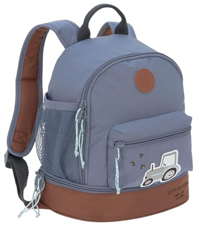 LÄSSIG Kinderrucksack mit Brustgurt Kindergartentasche Kindergartenrucksack 6,5L ab 3 Jahren/Mini Backpack Adventure Tractor