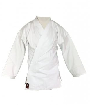 Budodrake Karatejacke weiß (160)