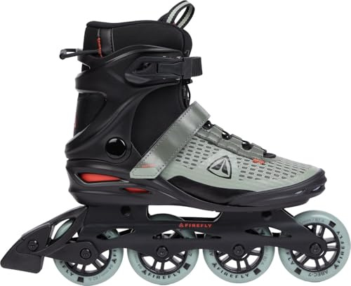 Firefly Unisex ILS A84 Inline-Skate, Green Forest/Green S, 43