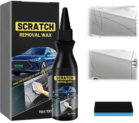 Schneller Kratzerentferner für Autos, Außenpolitur & Kratzer-Reparatur, Auto Kratzere ntferner Paste, Kratzerentferner Autolack, Entfernt Kratzer Effektiv und Schnell (1)