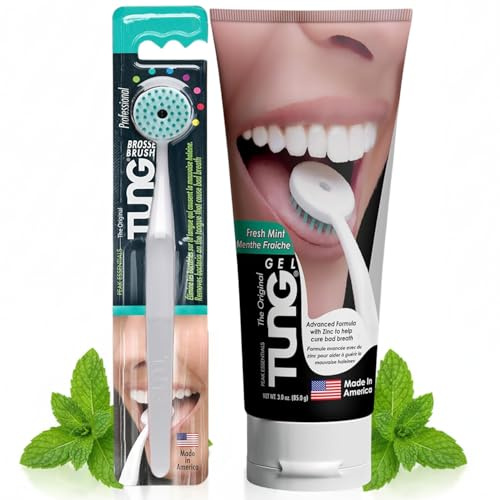 TUNG Pinsel und Gel Zungenreiniger Starter Pack