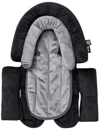 APRAMO 2 in 1 Sitzverkleinerer für alle Kinderwagen, babyschale und Autositze, Universal Kinderwagen Neugeboreneneinsatz Sitzkisse Kopfstütze