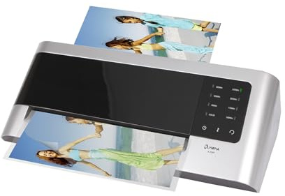 Olympia A 2048 Laminiergerät für A4, 80-250 Micron, 3011 | 80-250 Micron | Schnelles Laminieren 680 mm/Min | Heiß & Kalt, Blasenfrei | Sensortasten & LED Anzeige