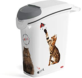 Curver Futtertonne 10KG /23L Katze Box Tonne Futtereimer Petlife Futter Container