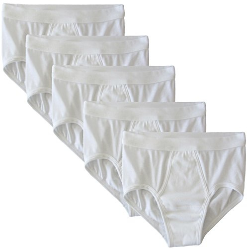 HERMKO 3240 5er Pack Herren Slip mit Eingriff und Weichbund aus 100% Bio-Baumwolle