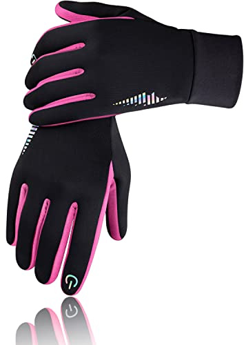 SIMARI Kinder Handschuhe Thermo Anti-Rutsch Touch Screen Fahrradhandschuhe