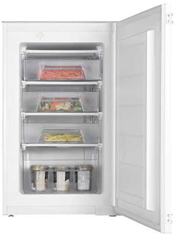 Amica EGS 16163 A+ / 87.5 cm Höhe / 190 kWh/Jahr / 85 L Gefrierteil / 4 Gefrierschrank/Wechselbarer Türanschlag/weiß