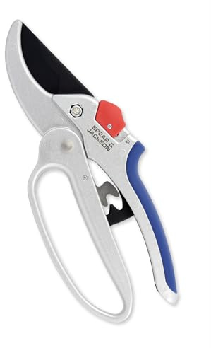 Spear & Jackson 6758GS Razorsharp Ratschen-Amboss-Gartenschere