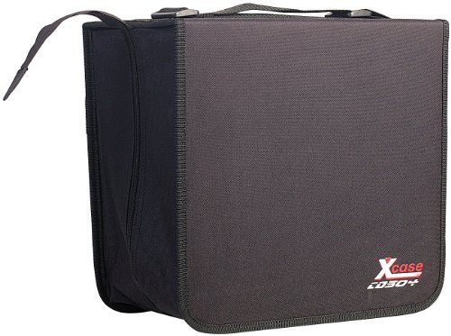 Xcase CD Koffer: CD/DVD/BD-Tasche für 504 CD/DVD/BDs (DVD Aufbewahrung, CD-Mappe, Box)