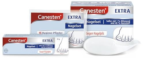 Canesten EXTRA Nagelset | Nagelpilz | Erfolge in 1-2 Wochen | 5x schneller als Lacke | 98% zufriedene Anwender | weltweite Nr. 1 bei Pilzinfektionen | Komplett-Set