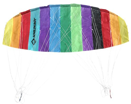Schildkröt® Dual Line Sport Kite 1.6, Zweileiner Lenkmatte, ab 12 Jahren, 45x160cm, inkl. Polyester Flying Line (45kp), 2x25m auf Winder mit Schlaufen, 3-6 Beaufort; 970460