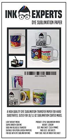 Ink Experts Sublimationspapier, Sublimationspapier, 120 g/m² 100 Sheets