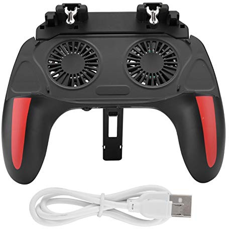 Sxhlseller Mobile Gaming Griff Dual Cooling Fans Handy Game Controller Gamepad mit 2500mAh / 5000mAh (5000mah)