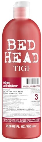Bed Head by TIGI Resurrection Conditioner, reparierender Conditioner für trockenes, geschädigtes und coloriertes Haar mit Keratin, 750 ml