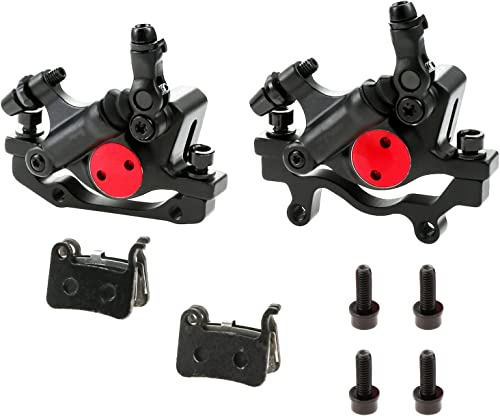 Mgoodoo MTB Hydraulische Scheibenbremse Set, Fahrrad Scheibenbremse Sets vorne und hinten Line Pulling Hydraulische Scheibenbremse