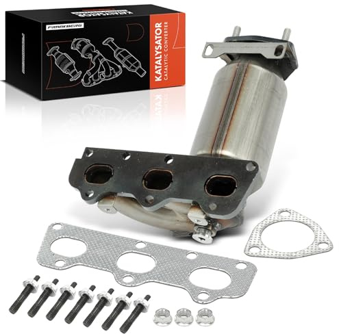 Frankberg Katalysator Benzin 03E253020FX | Kompatibel mit Polo 9A 9N, Cordoba 6L2, Fabia I Stufenheck 6Y3, Ibiza III 6L1, Fabia I Praktik 6Y5, Fabia I 6Y2