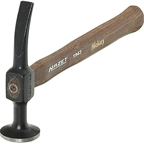 HAZET Ausbeul-Hammer 1943, Schlicht- und Pinnehammer, Spezialstahl | Spezialstahl, Länge 309 mm, 383 g, Runde Form 40 Flachprofil 15, Länge: 309 mm, Schlicht- und Pinnehammer, 135 mm