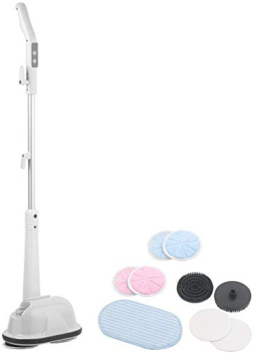 Sichler Haushaltsgeräte Dampfbesen: Multi-Dampf-Fußboden-Poliermaschine, 270 U/Min., 300-ml-Tank, 800 Watt (Dampfreiniger, Poliermaschine zur Bodenreinigung, Besen)