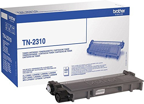 Brother TN-2310 Tonerkartusche Original Schwarz 1 Stück - Tonerkartuschen (1200 Seiten, Schwarz, 1 Stück)